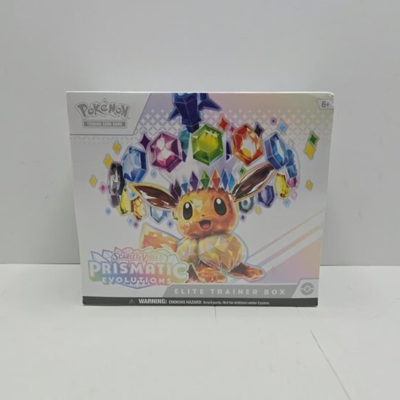 NEW Pokemon Prismatic Evolutions Pokemon Elite Trainer Box ETB FACTORY SEALED!